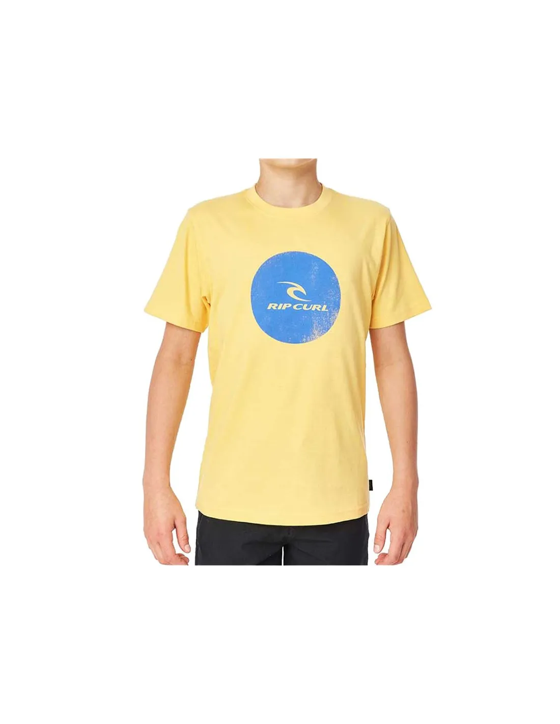 Camiseta Rip Curl Corp Icon Boys Yellow