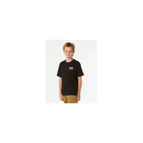 Camiseta Rip Curl Skull Slob Para Niño