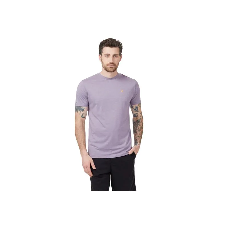 Camiseta Tentree Treeblend Classic (Purple ash Heather) Hombre