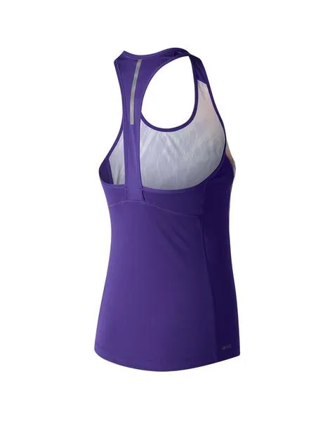 Camiseta Tirantes Running New Balance  Violeta