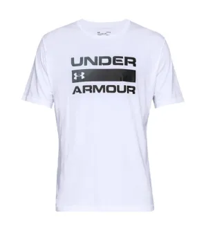 Camiseta Under Armour Team issue Wordmark Blanco