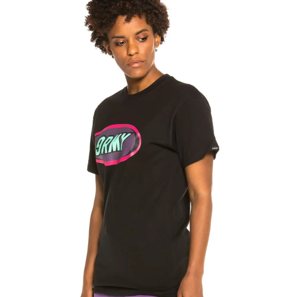 Camiseta Unisex Grimey Mysterious Vibes Tee FW19 Black