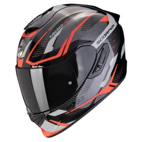 Casco Scorpion Exo 1400 Evo II Air Accord Grey Red 