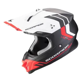 Casco Scorpion VX-16 Evo Air Fusion Matt Black Red 