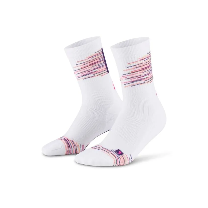 CEP Hombre Calcetines Paris Vibes 80's Mid Cut Sock Blanco 