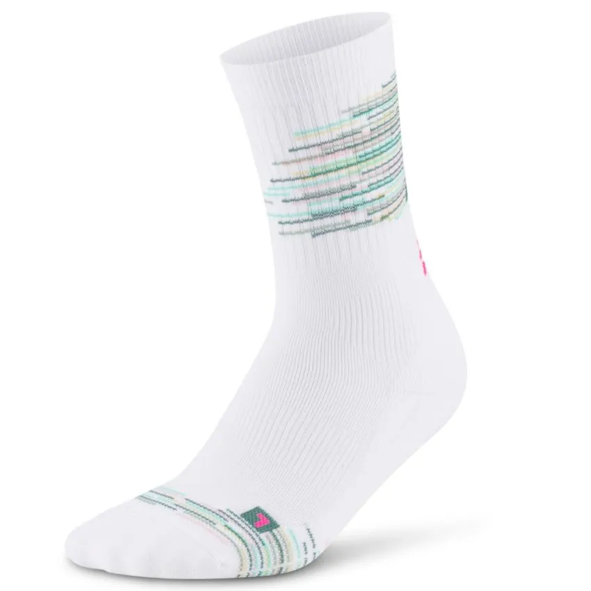 CEP Mujer Calcetines Paris Vibes 80's Mid Cut Sock Blanco 