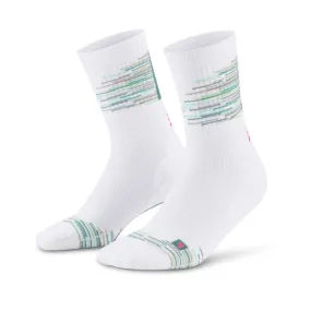 CEP Mujer Calcetines Paris Vibes 80's Mid Cut Sock Blanco 