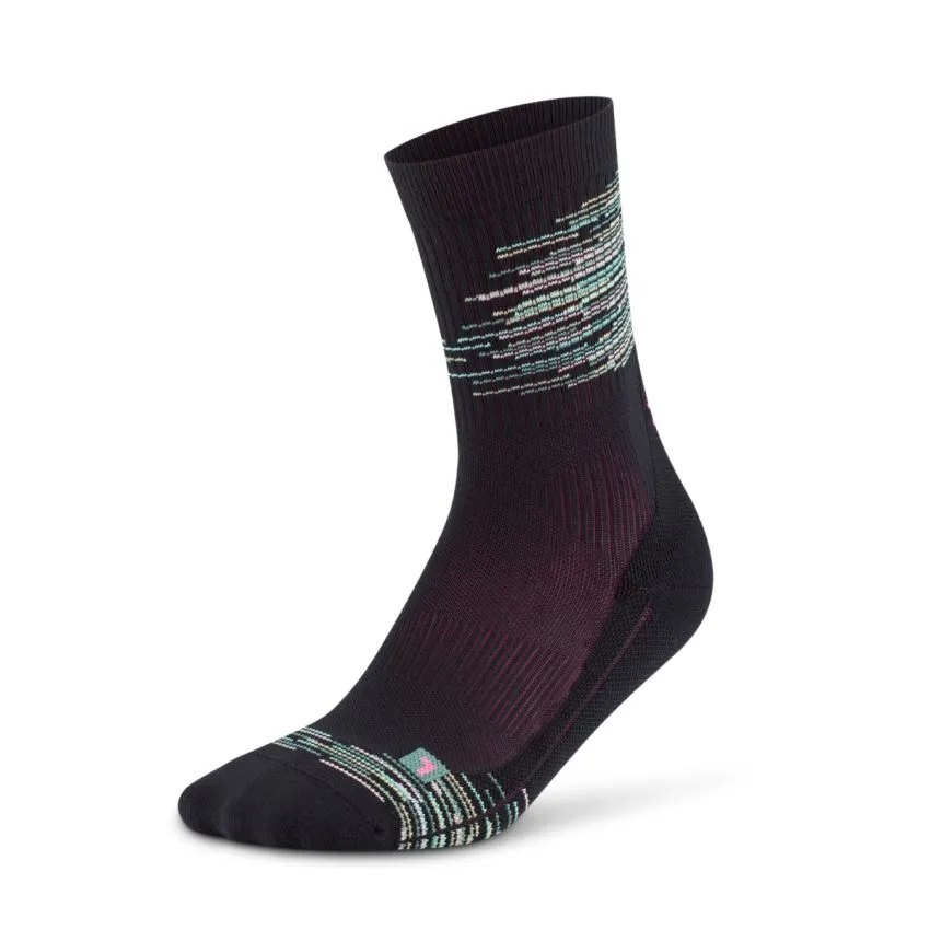 CEP Mujer Calcetines Paris Vibes 80's Mid Cut Sock Negro 