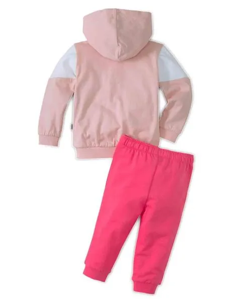 Chandal Niño Puma Minicats Rebel Rosa