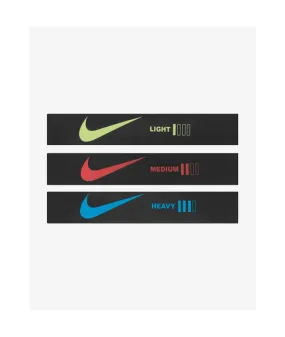 Cinta De Resistencia De Fitness Nike Mini 3 Pk Negro