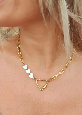 Collar corazón