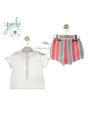 Conjunto Bebé Bebé Niño Yoedu Moda Infantil Familia Caracola