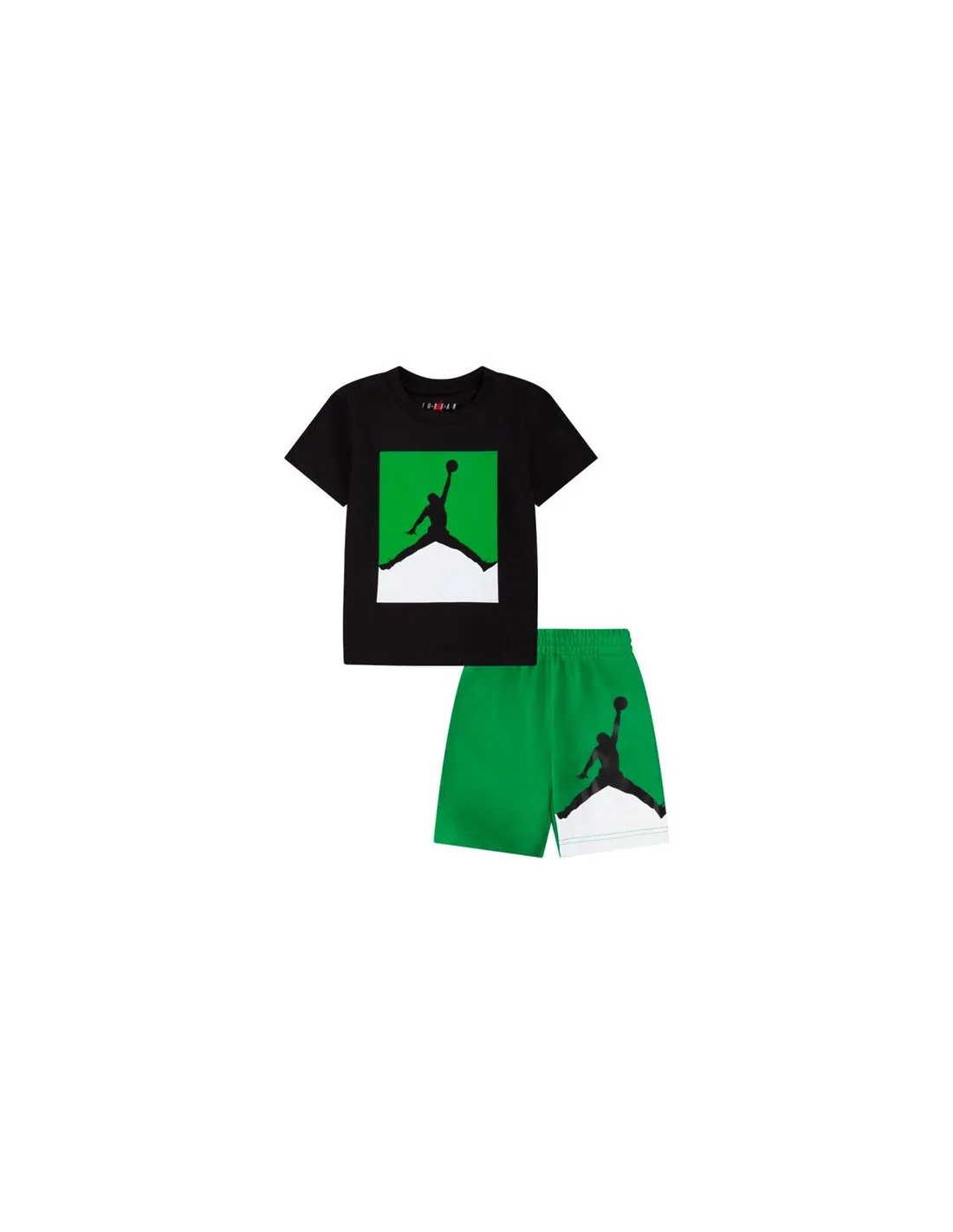 Conjunto Jordan Jumpman Ft Short Set Infantil Verde