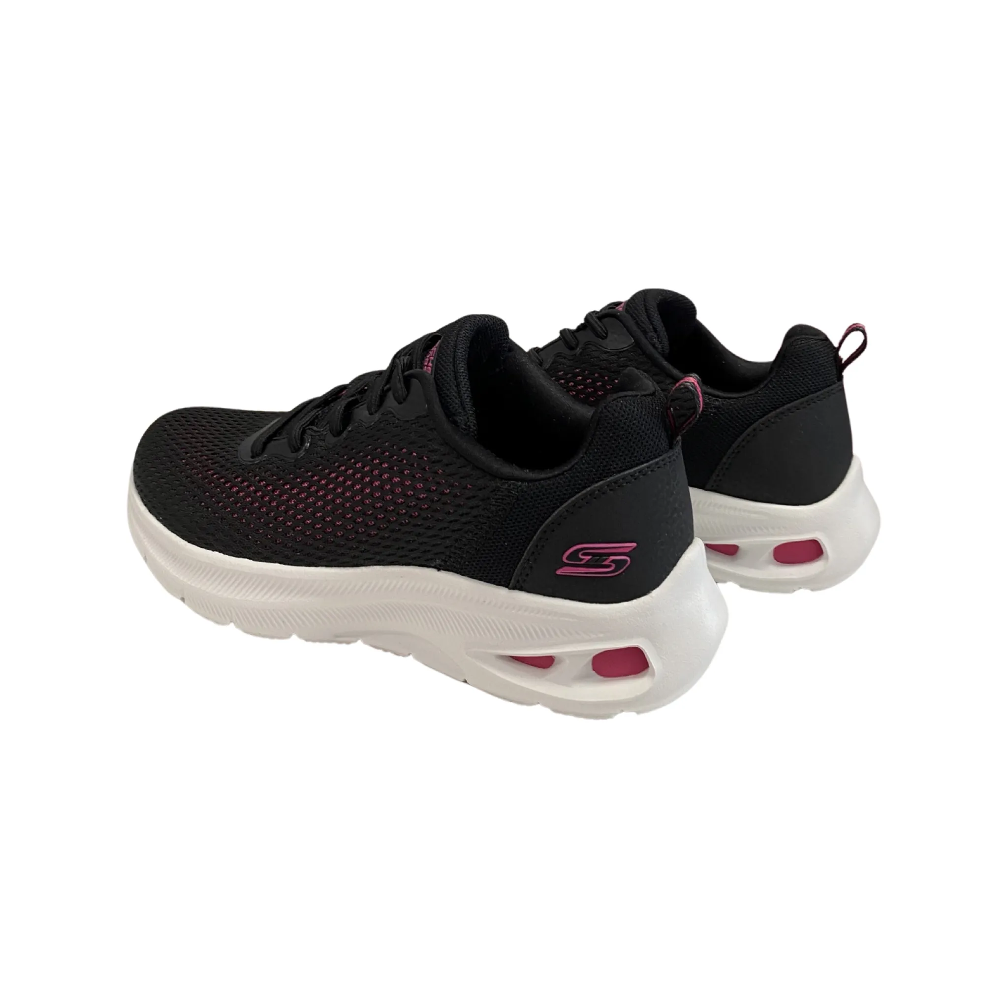 DEPORTIVA MUJER SKECHERS 117434 NEGRO