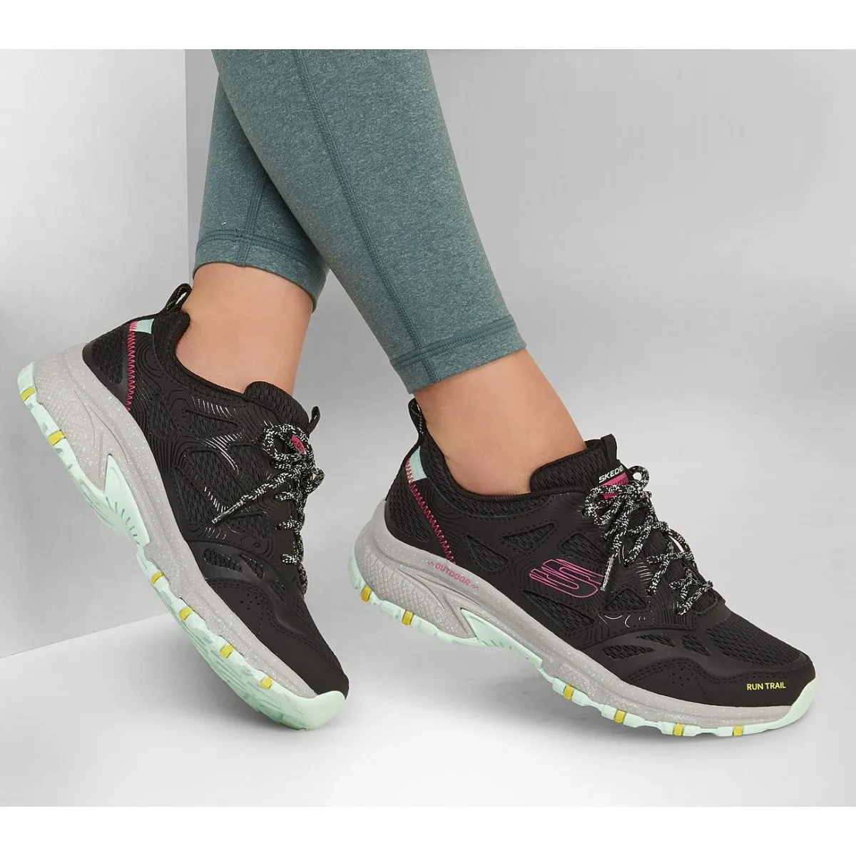 Deportiva Skechers mujer Pure Scapade Outdoor negro Sk149821