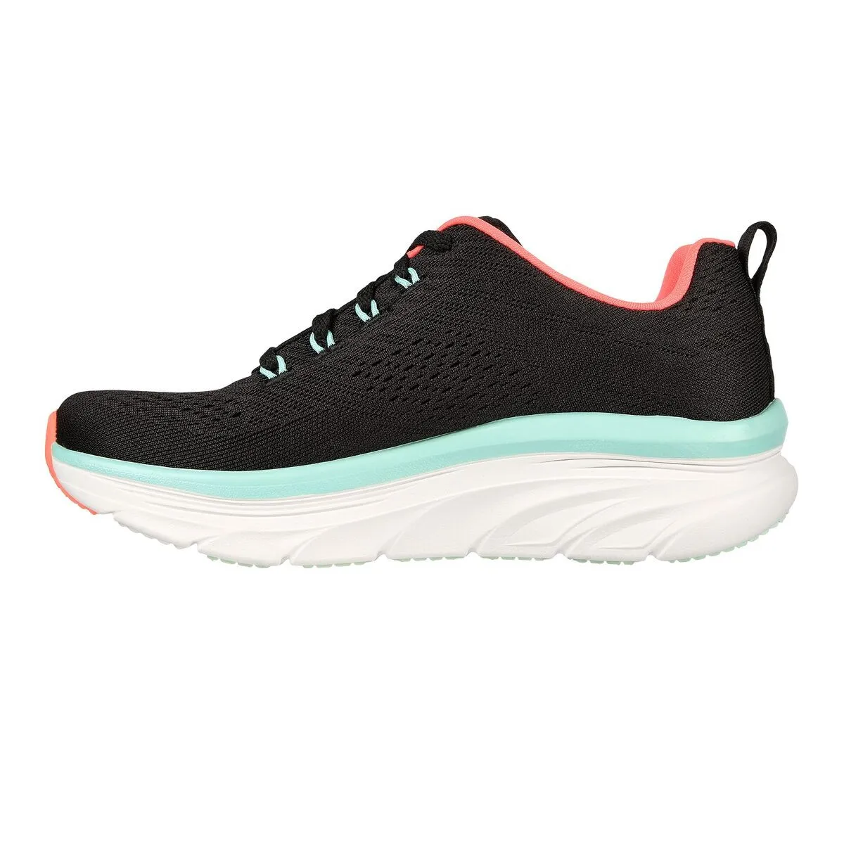 Deportivas Skechers mujer Relaxed Fit D Lux Walker negro 149368