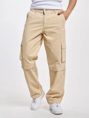 Dropsize Dropsize Loose Fit Cargo Pants Cream