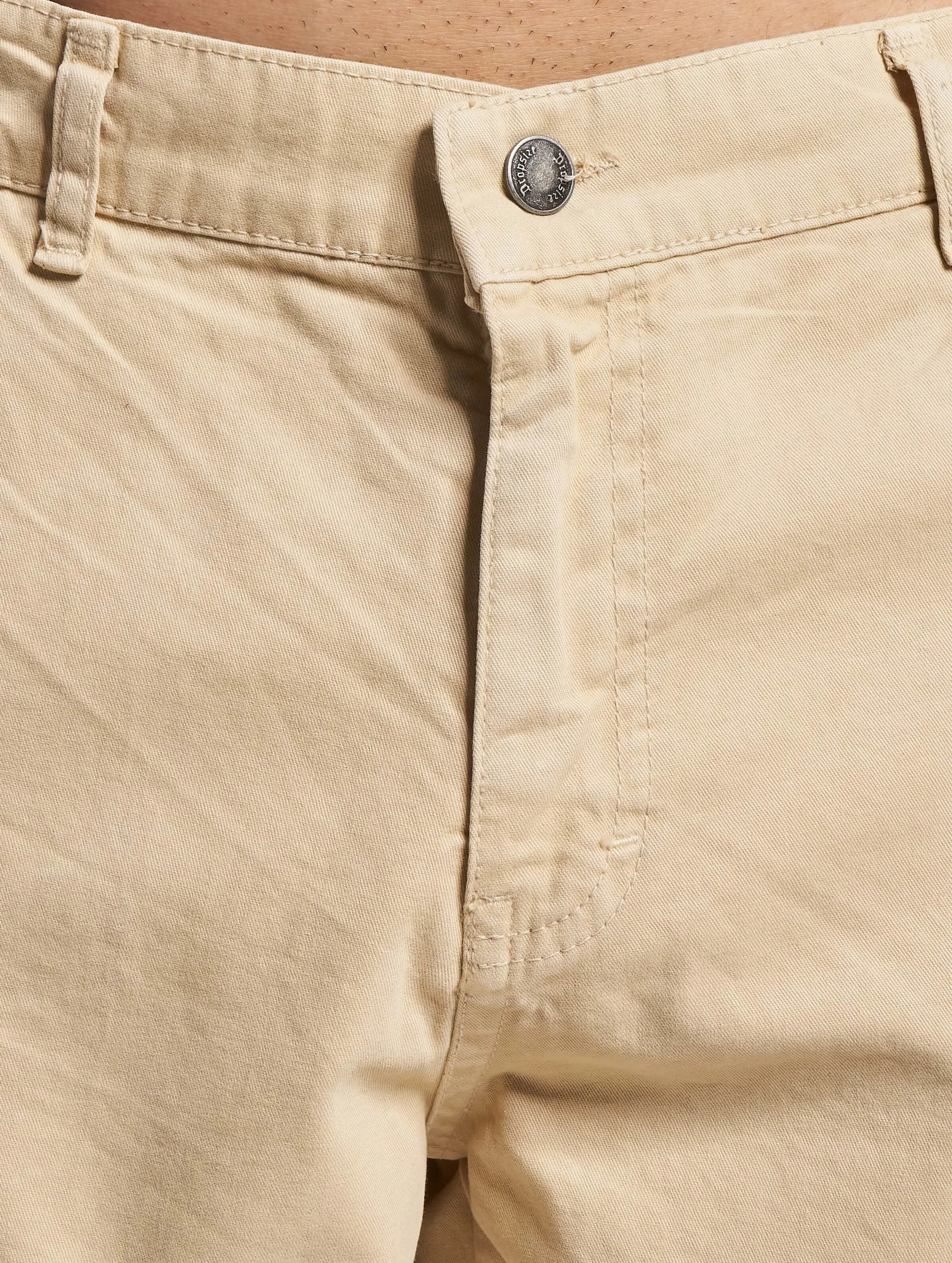 Dropsize Dropsize Loose Fit Cargo Pants Cream