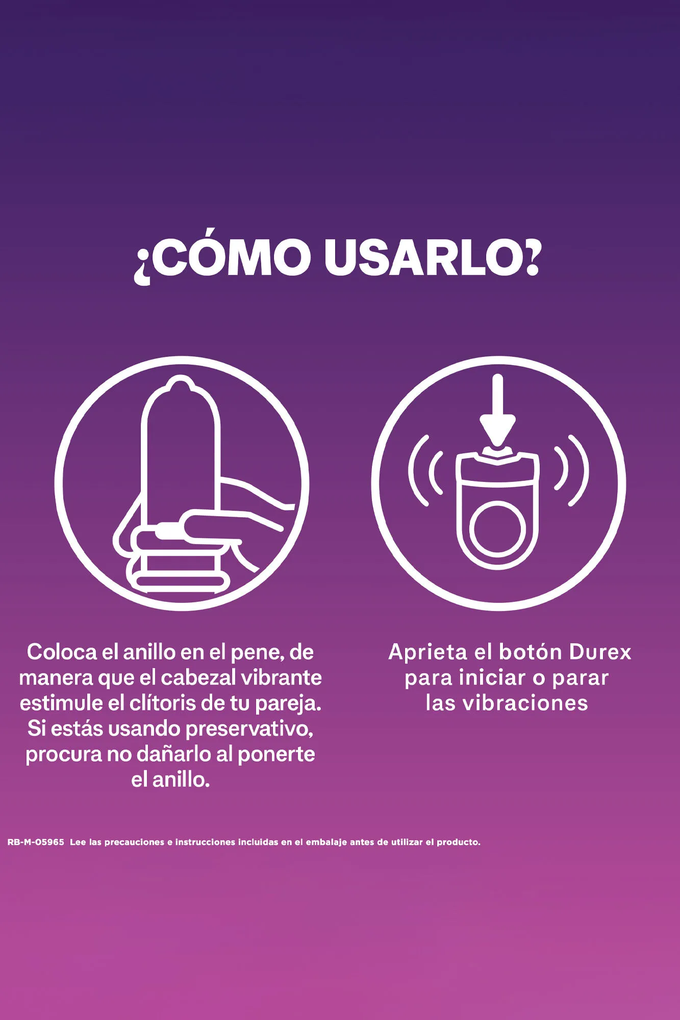 Durex Juguete Sexual Anillo Vibrador