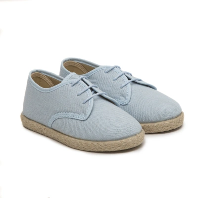 Esparto niño blucher celeste