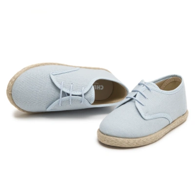 Esparto niño blucher celeste