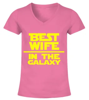 Father & Son - Best Dad in the galaxy Camiseta cuello pico Mujer