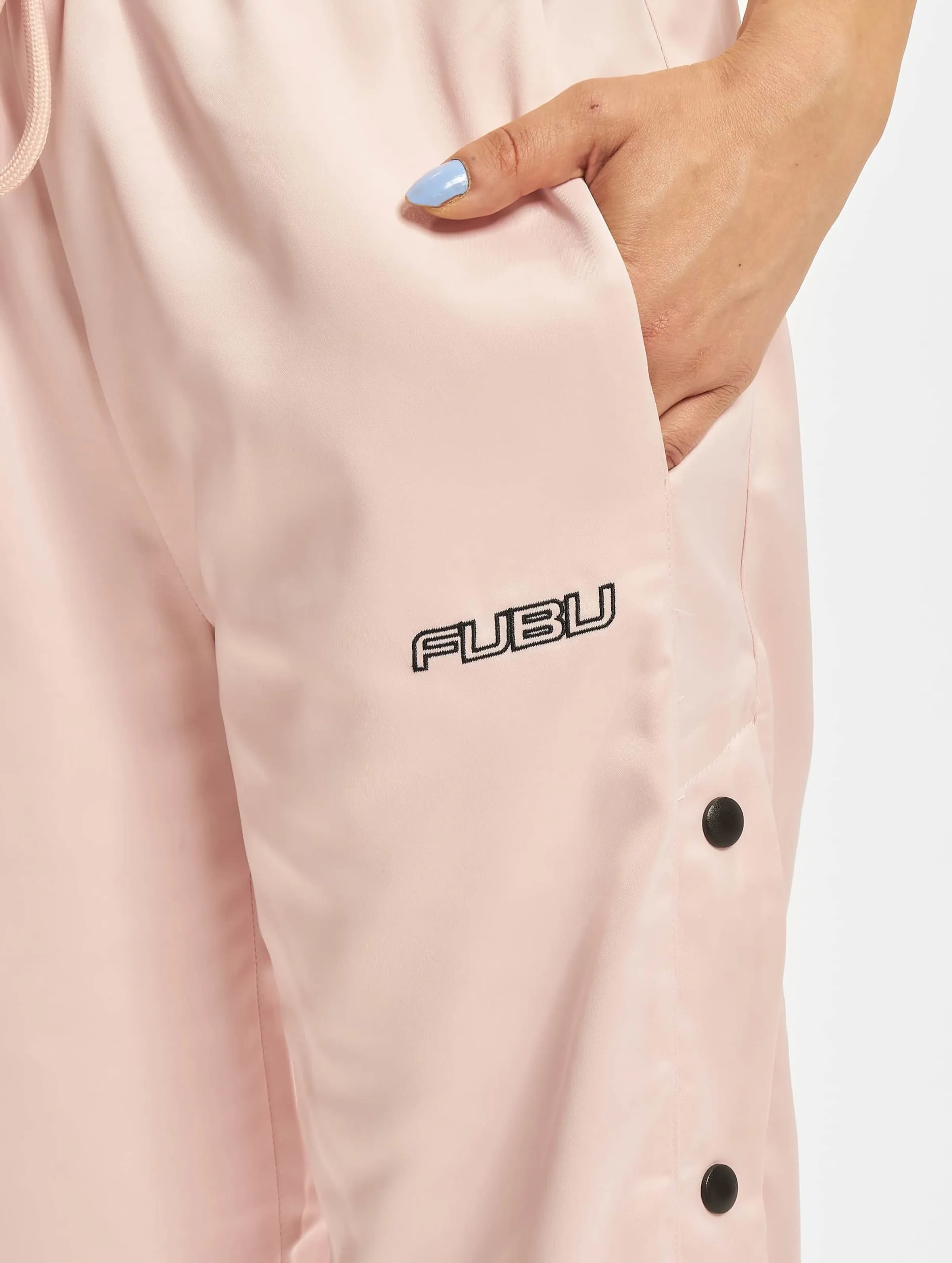 FUBU FW2220121 FUBU CORPORATE SATIN TRACK PANTS