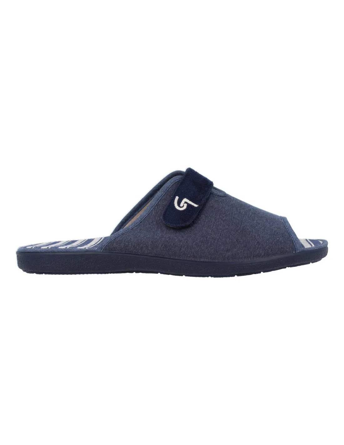 Garzón - Zapatillas Casa Hombre Velcro Marino