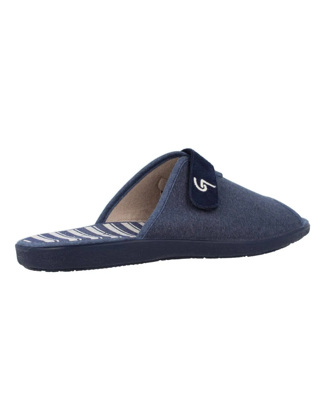 Garzón - Zapatillas Casa Hombre Velcro Marino