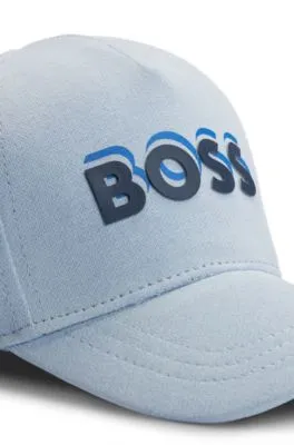 Gorra vaquera para niños con logo estampado