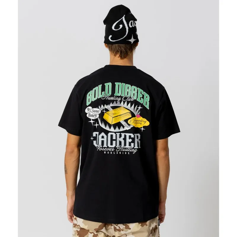 JACKER GOLD DIGGER BLACK TEESHIRT