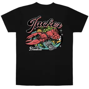 JACKER Lobster Service Black Tee-shirt