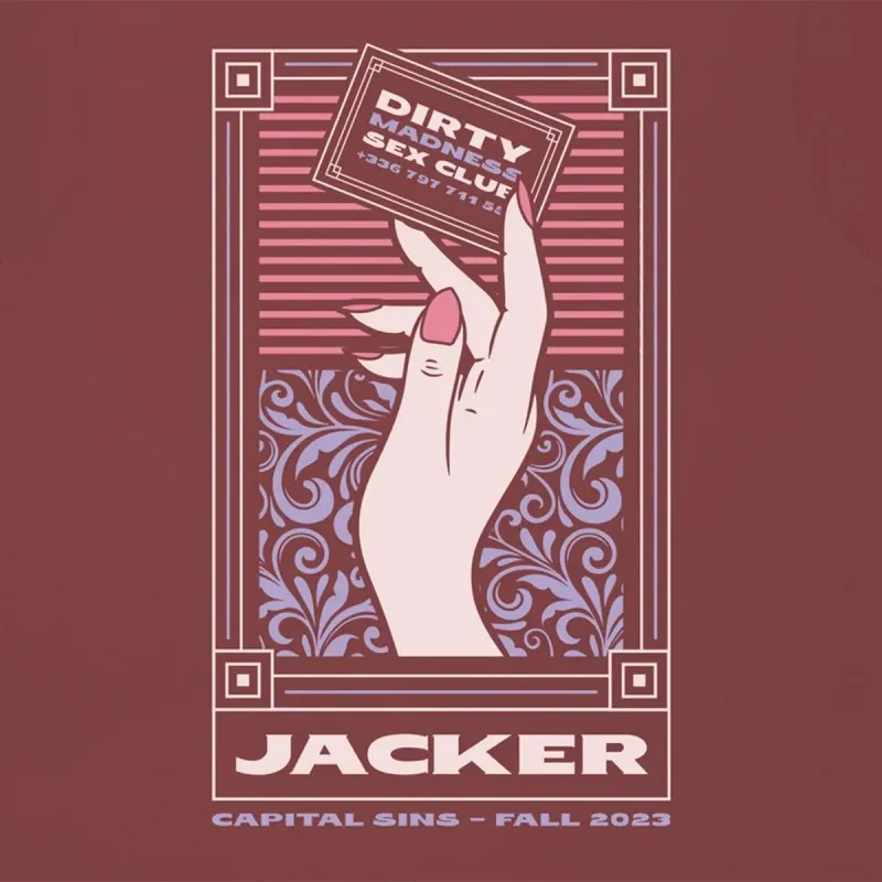 JACKER LUST TEESHIRT BRICK