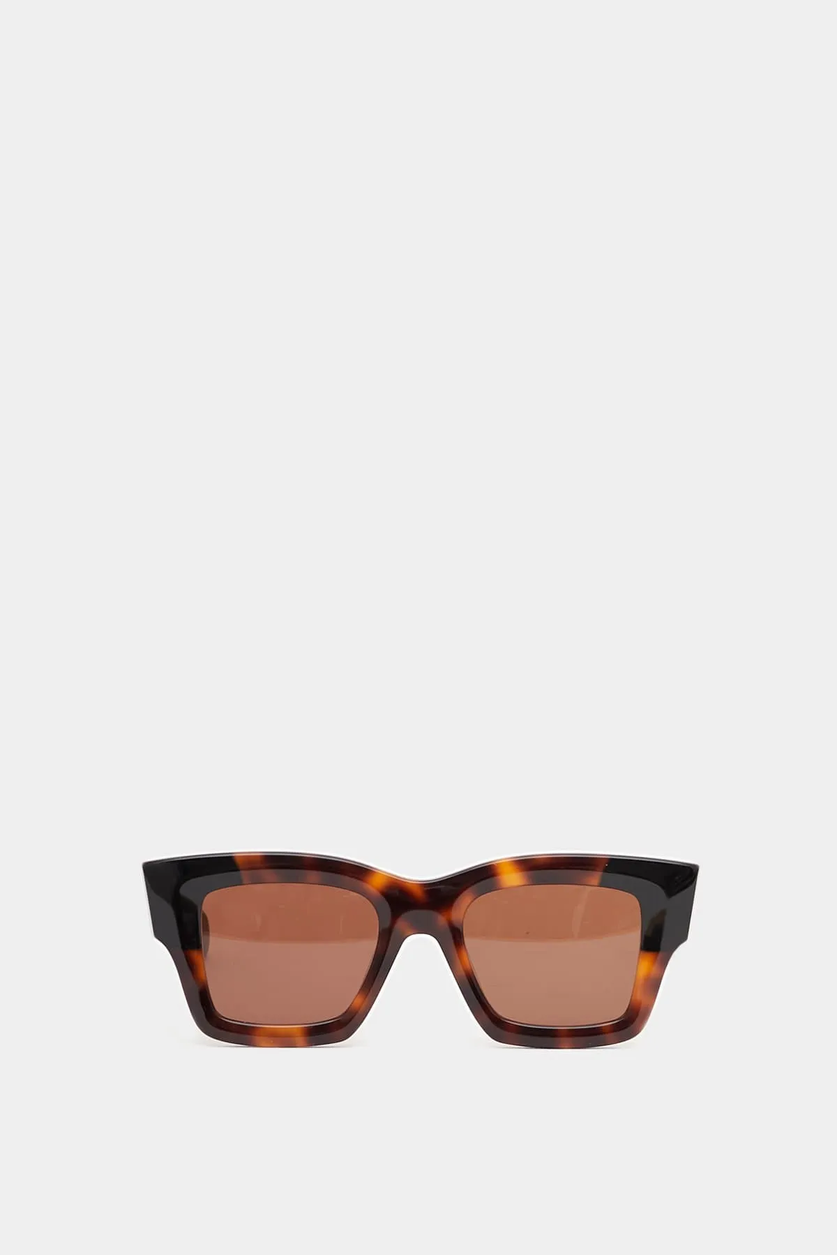 JACQUEMUS BROWN BACI SUNGLASSES