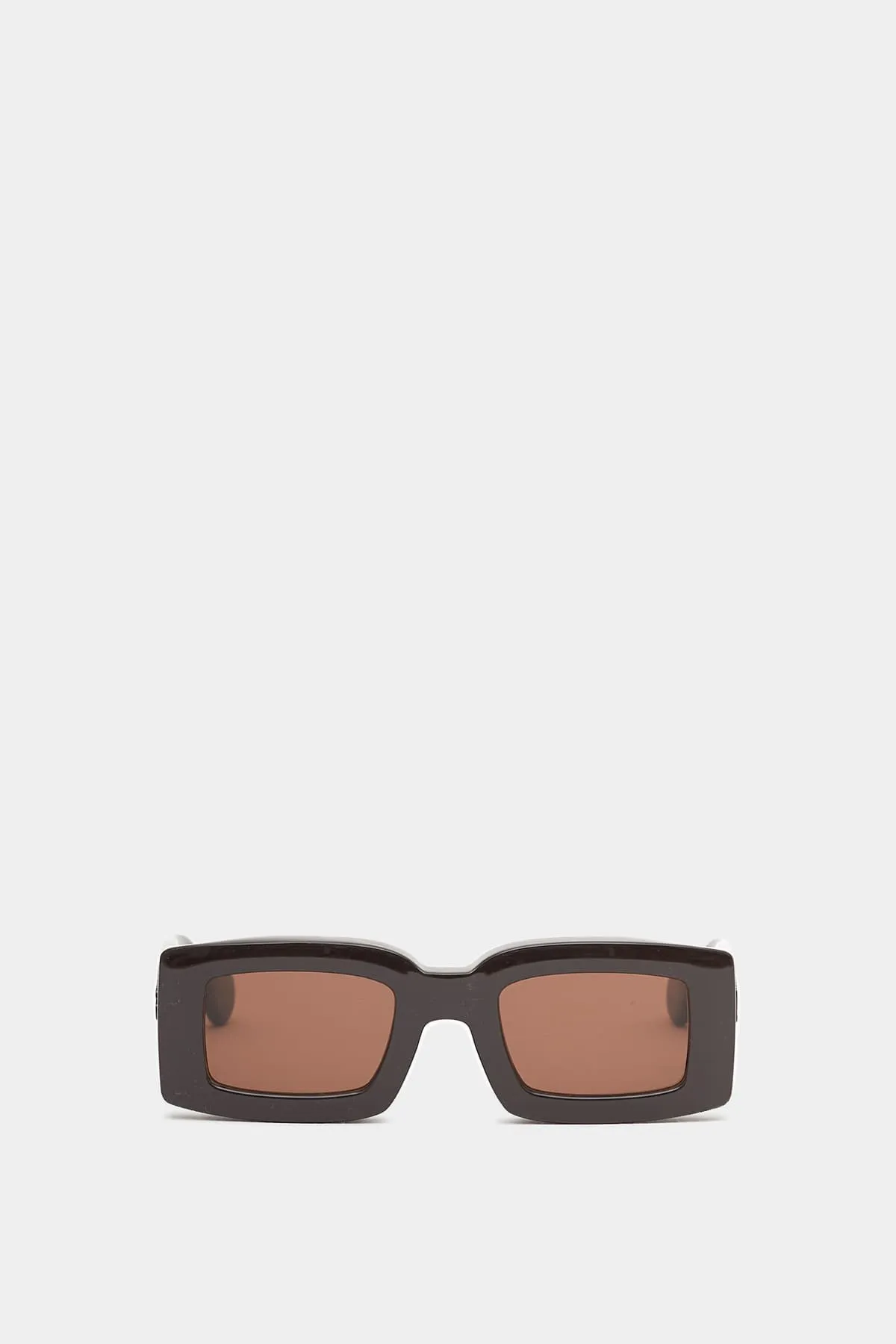 JACQUEMUS BROWN TUPI SUNGLASSES