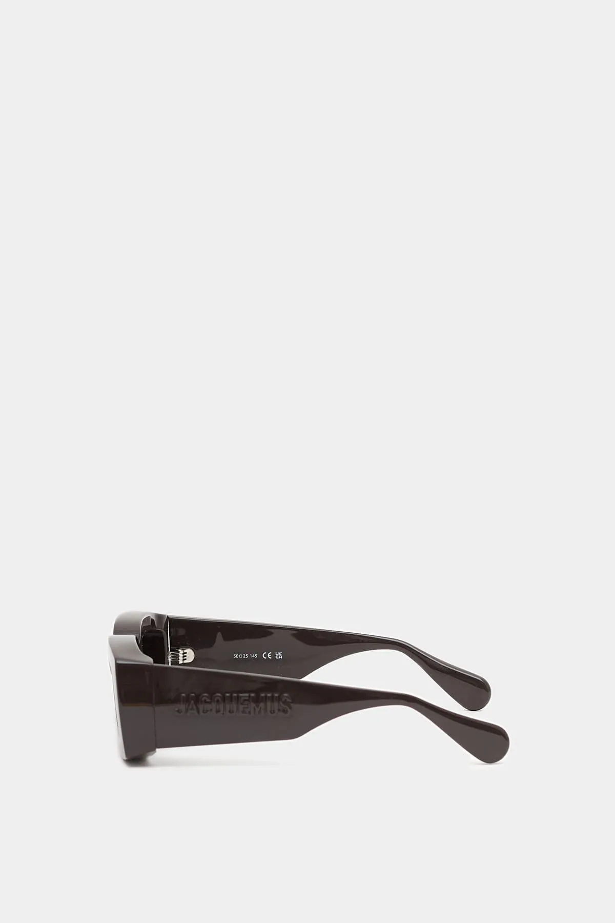 JACQUEMUS BROWN TUPI SUNGLASSES