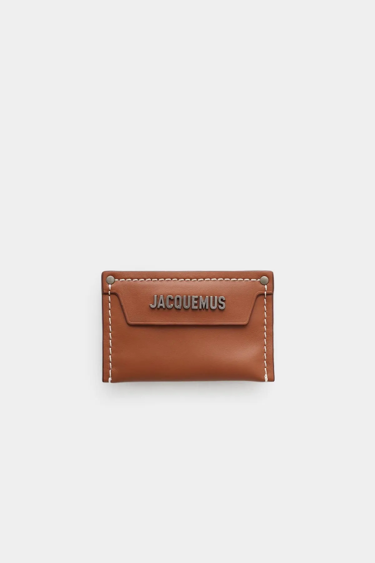 JACQUEMUS LIGHT BROWN LE PORTE CARTE MEUNIER CARD HOLDER