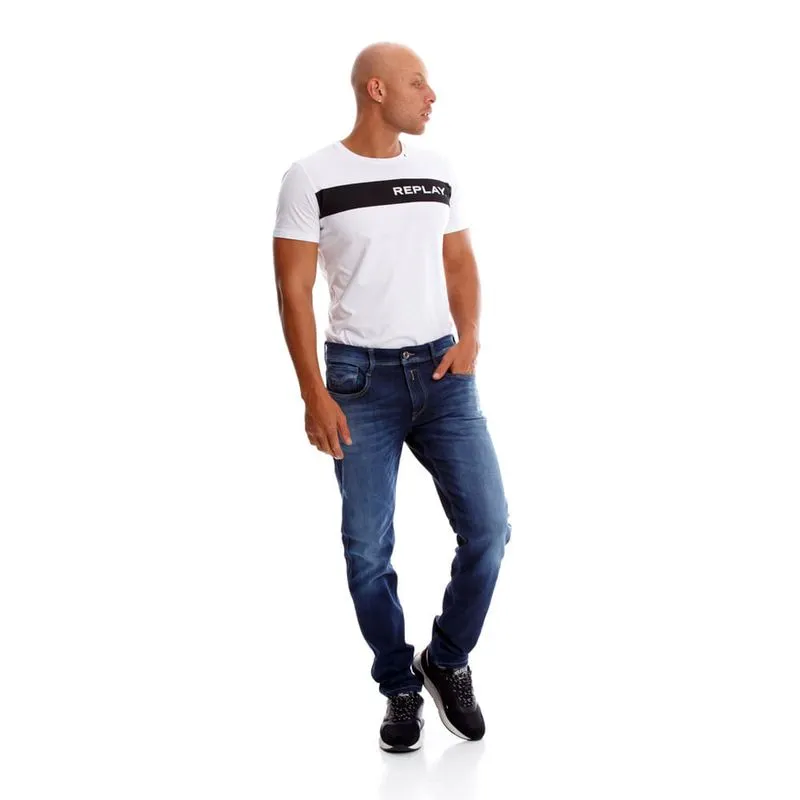 Jean Stretch Para Hombre Anbass Replay 23932