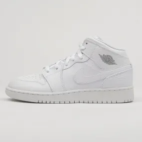 Jordan Air Jordan 1 Retro Mid ''Pure Platinum'' GS