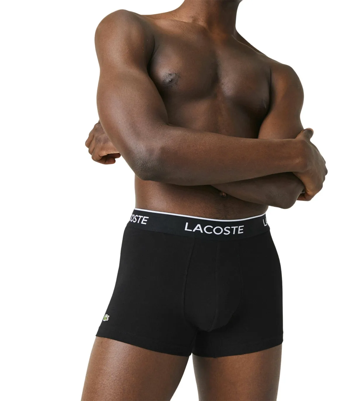 Lacoste - Pack Bóxer Para Hombre - Pack 3 Boxers Courts