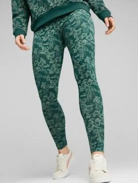 Malla Puma ESS Floral Vibes Verde Mujer