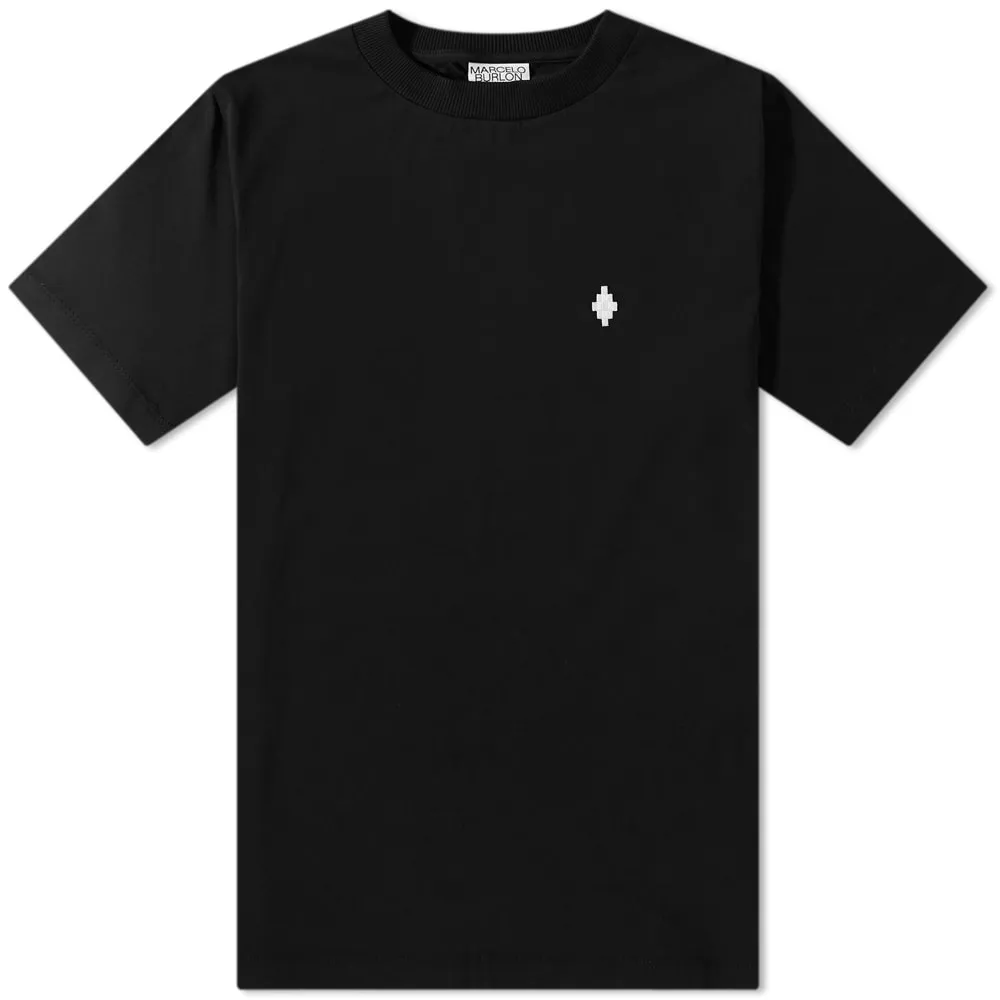 Marcelo Burlon Cross Tee Black