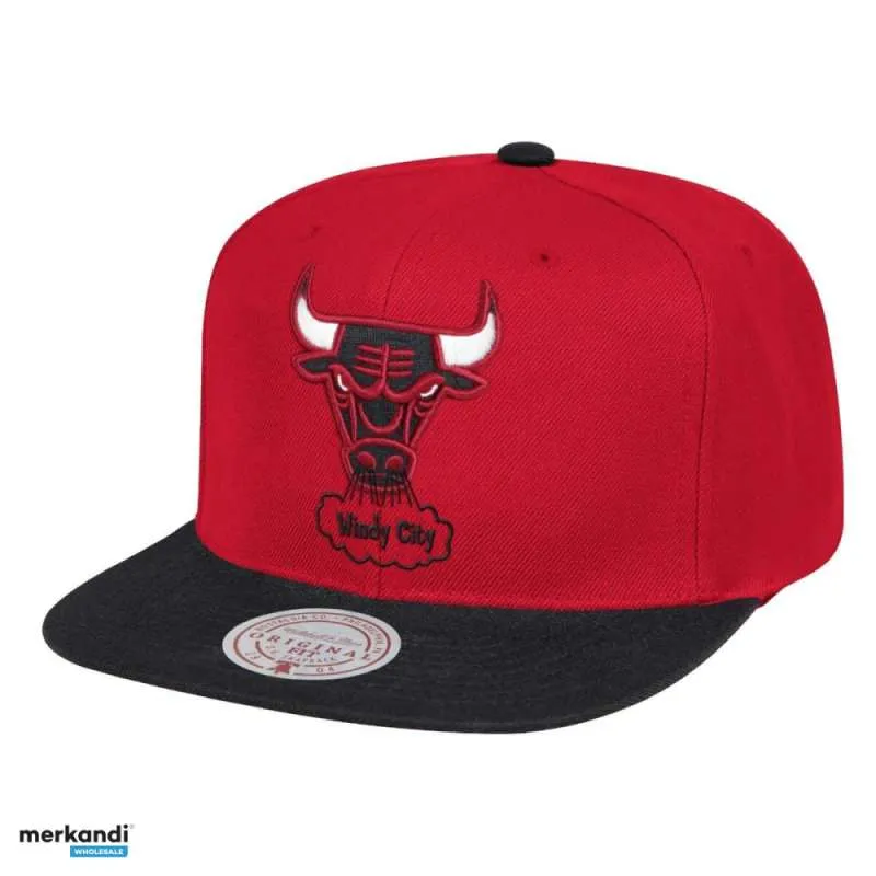 MITCHELL & NESS NBA XL LOGO CHICAGO BULLS  6HSSMM19200CBURDBK