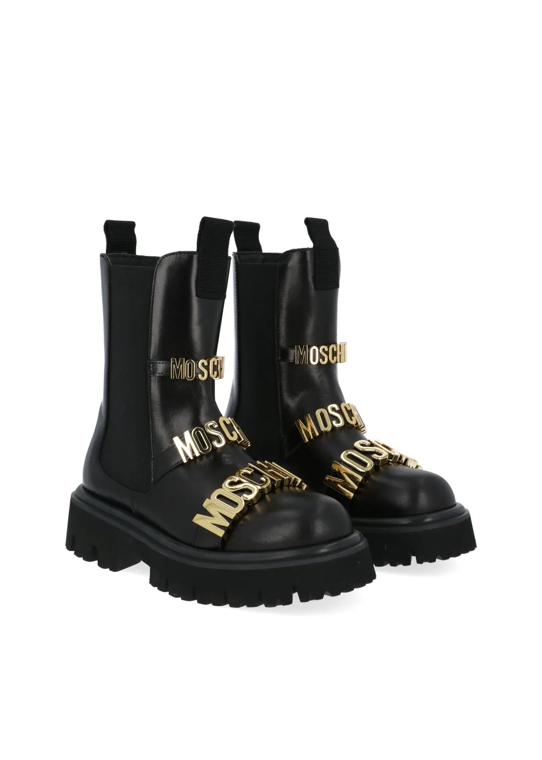 Moschino botines logo Lettering MSC-MA24044