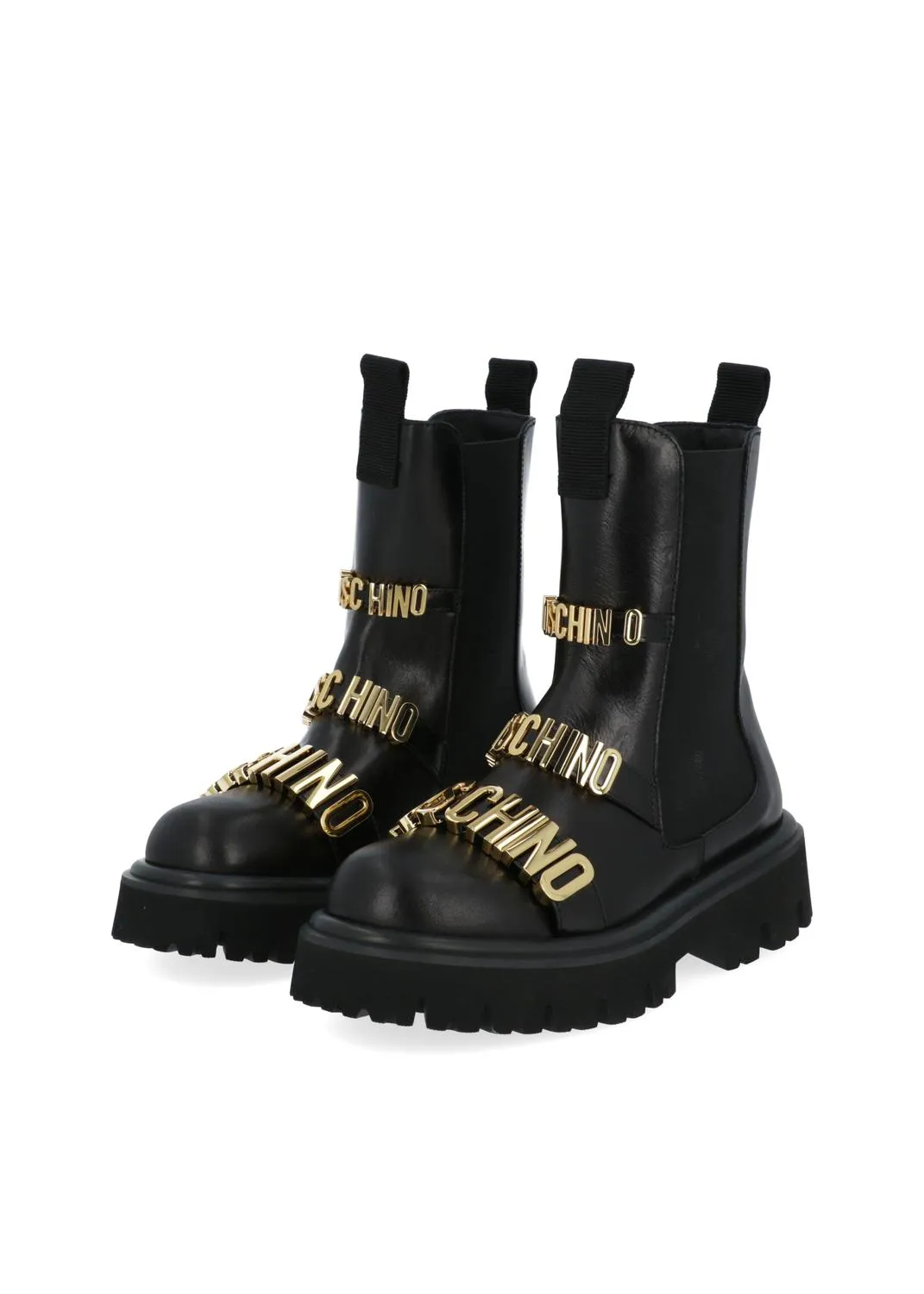 Moschino botines logo Lettering MSC-MA24044