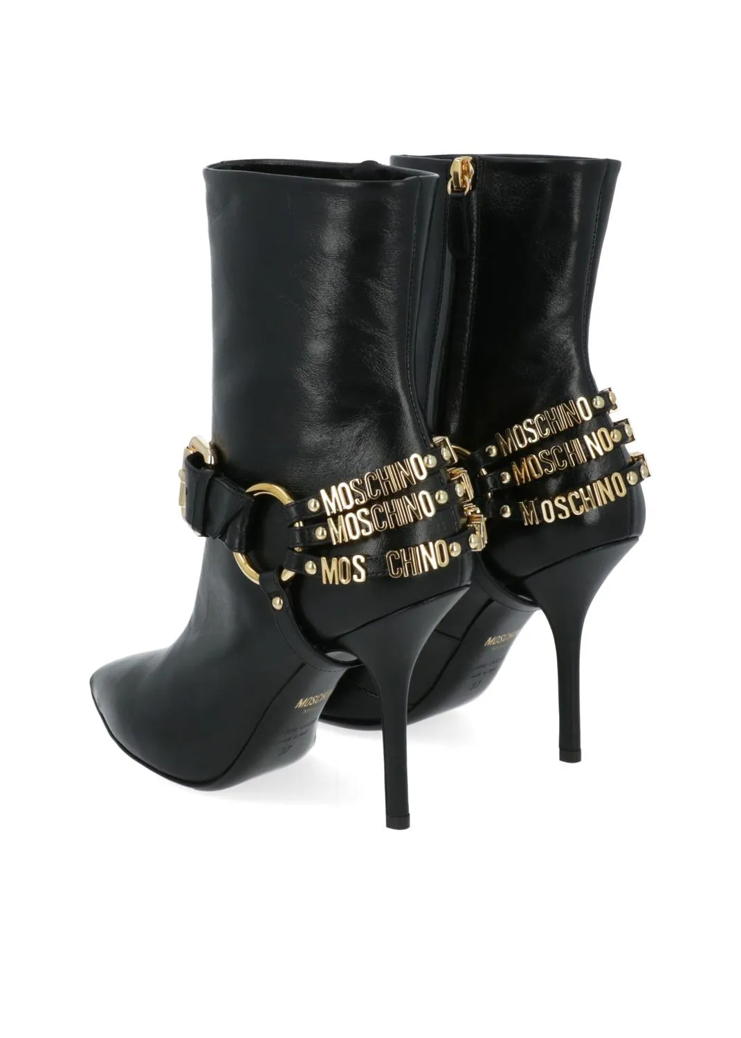 Moschino botines Mini Lettering MSC-MA2102A