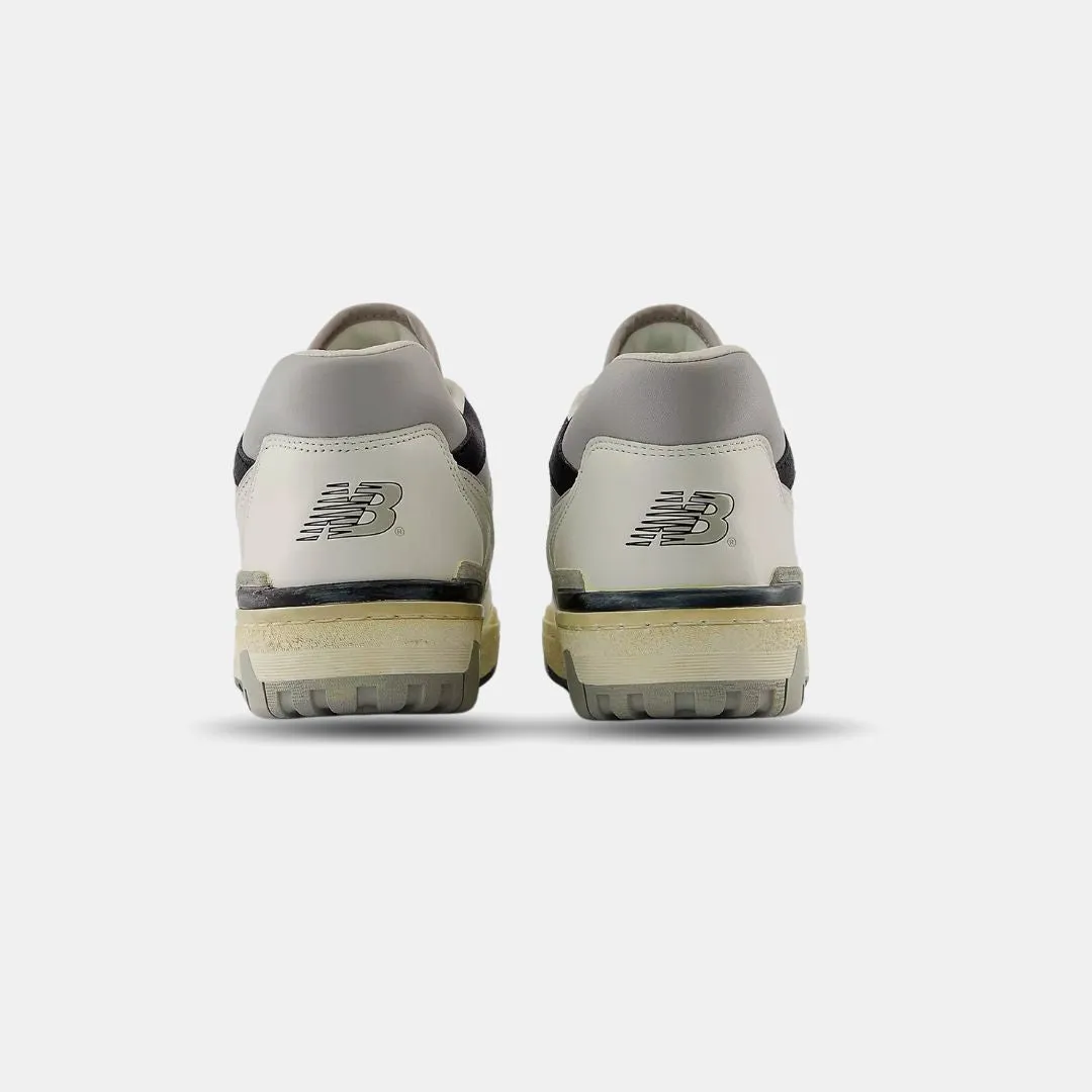 New Balance 550 Sea Salt Concrete Black