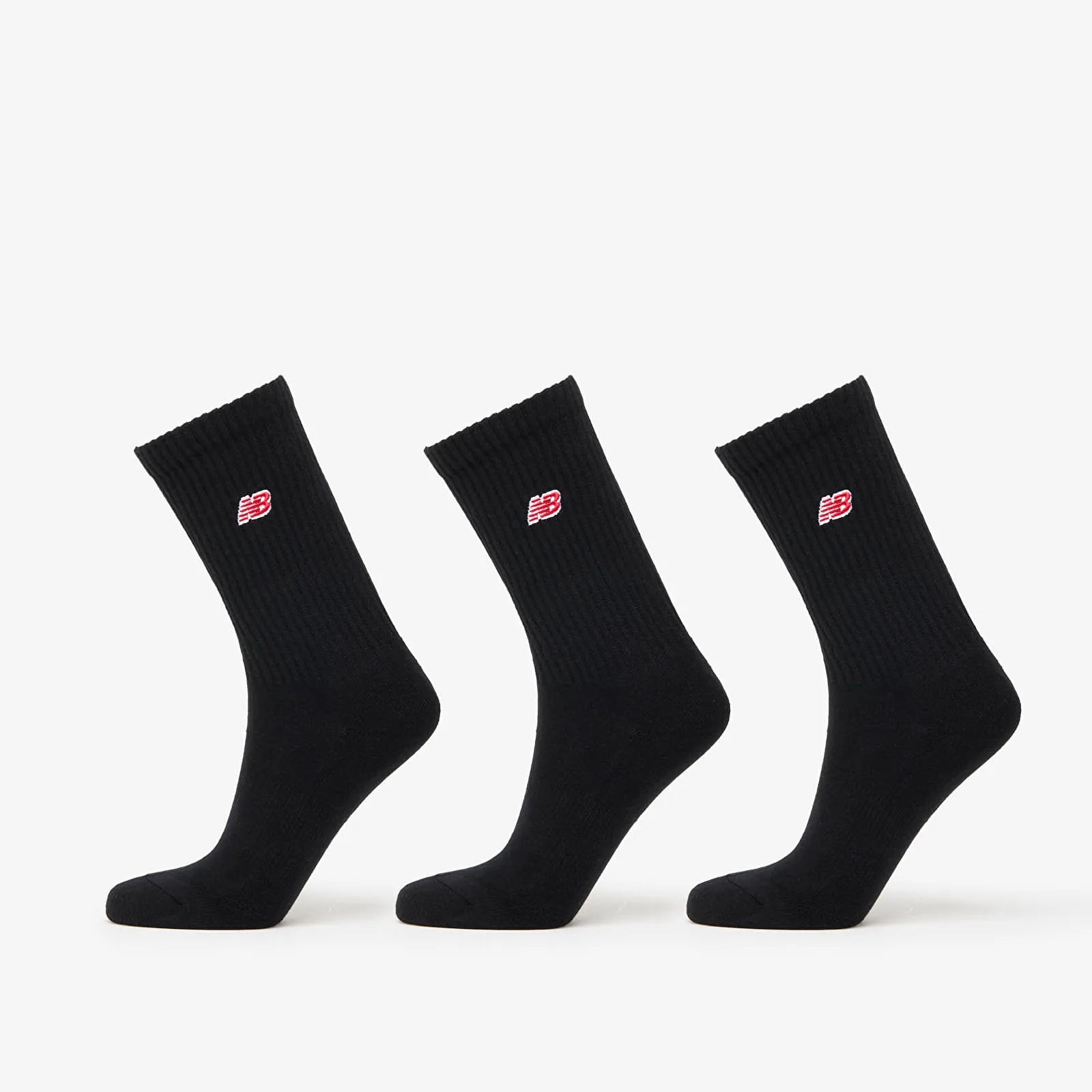 New Balance Patch Logo Crew Sock 3-Pack