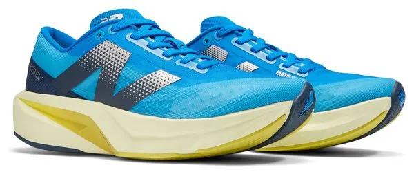 New Balance Zapatillas New Balance FuelCell Rebel v4 Azul Amarillo Mujer