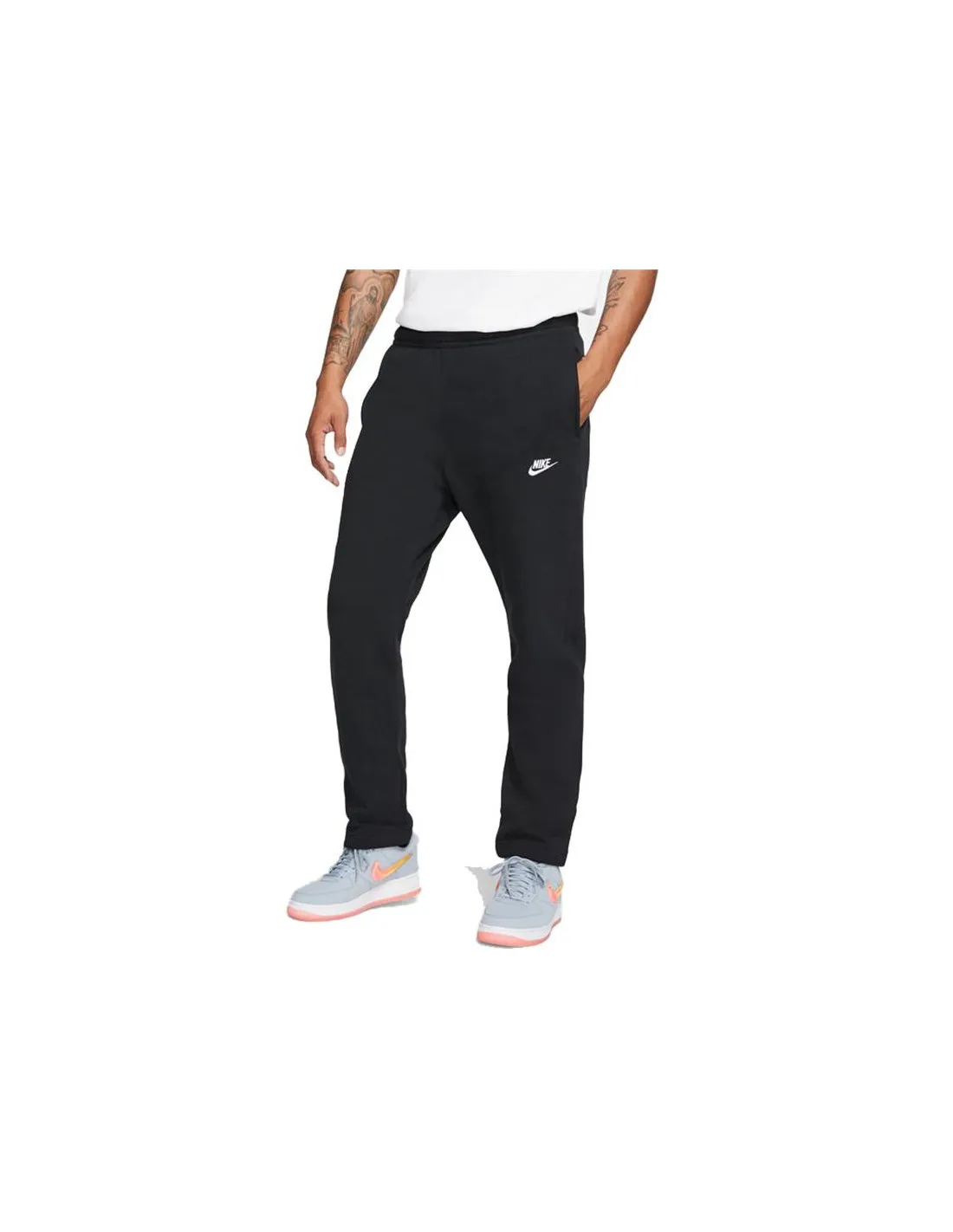 Pantalones Nike Sportswear Club Fleece negro hombre